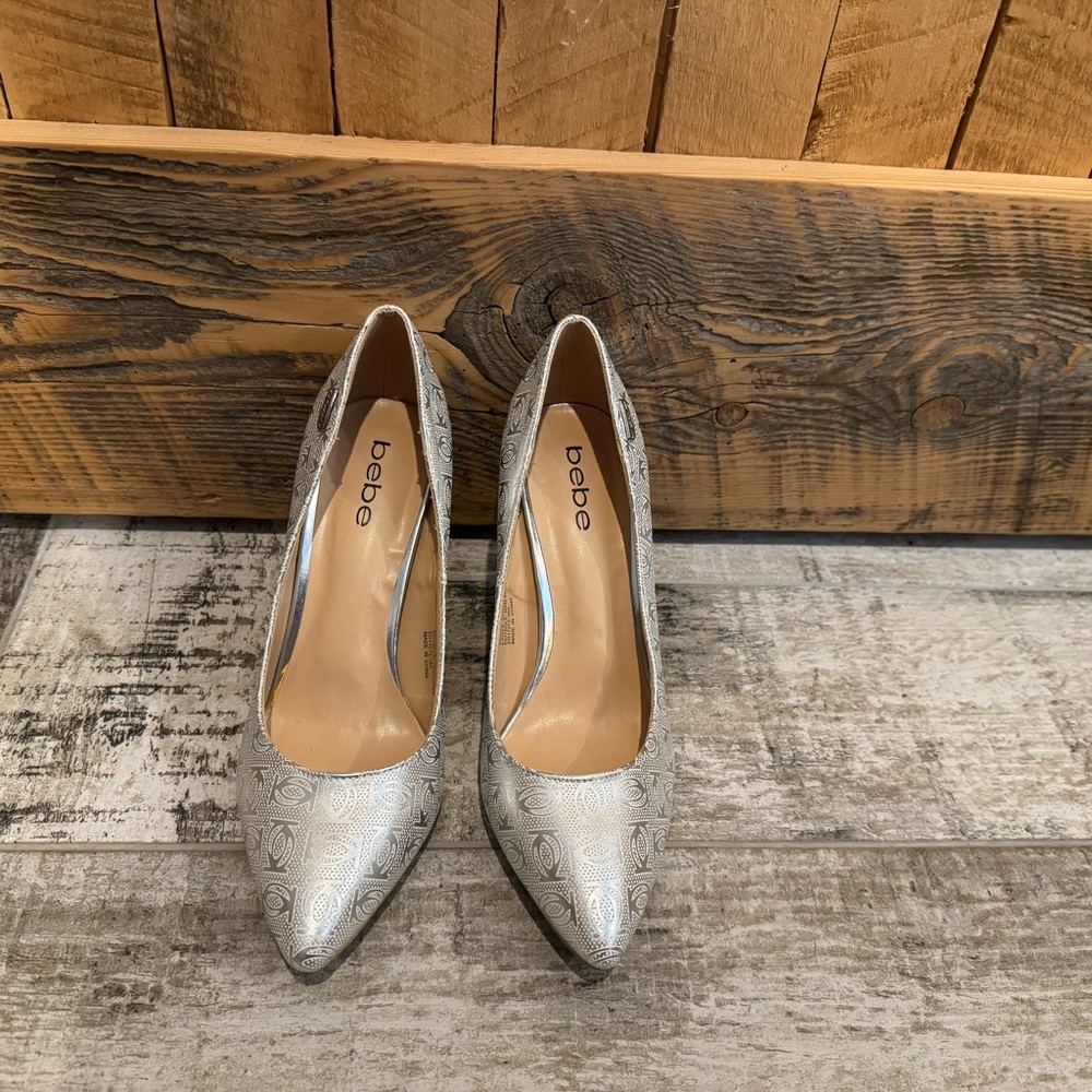 Bebe Silver Women's Shoes
